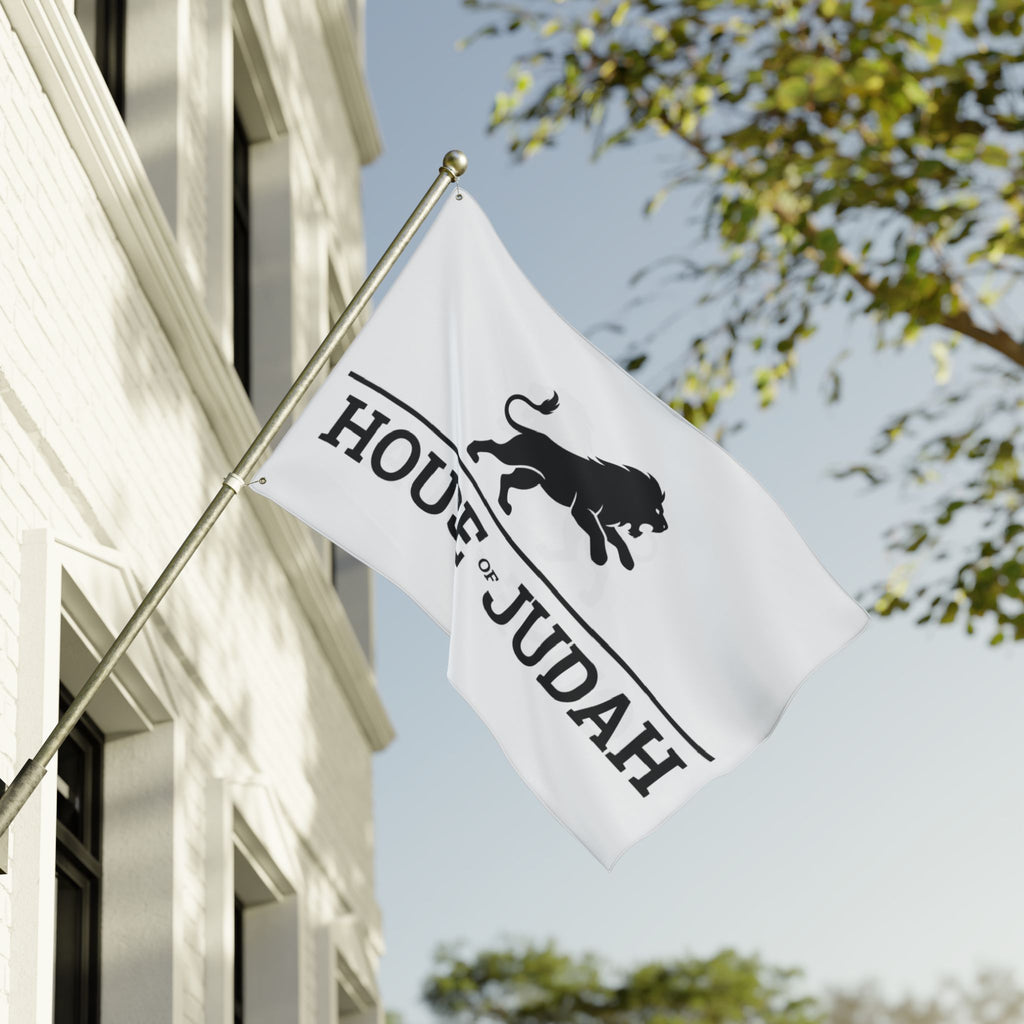 Christian flag, Christian decor, Christian home, faith flag, religious flag, worship flag, worship banner, decorative flag, faith decor, praise decor, church decor, Sunday decor, Easter decor, double-sided flag, House of Judah, Christian gift, religious gift, 