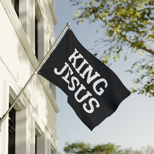 Christian flag, Christian decor, Christian home, faith flag, religious flag, worship flag, worship banner, decorative flag, faith decor, praise decor, church decor, Sunday decor, Easter decor, double-sided flag, King Jesus, House of Judah, Christian gift, religious gift, 