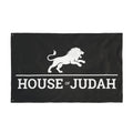 Christian flag, Christian decor, Christian home, faith flag, religious flag, worship flag, worship banner, decorative flag, faith decor, praise decor, church decor, Sunday decor, Easter decor, double-sided flag, House of Judah