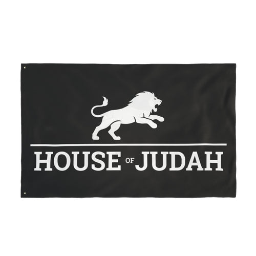 Christian flag, Christian decor, Christian home, faith flag, religious flag, worship flag, worship banner, decorative flag, faith decor, praise decor, church decor, Sunday decor, Easter decor, double-sided flag, House of Judah